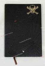 High Quality Mont Blanc Black Sartorial Notepad Holder Skull motif